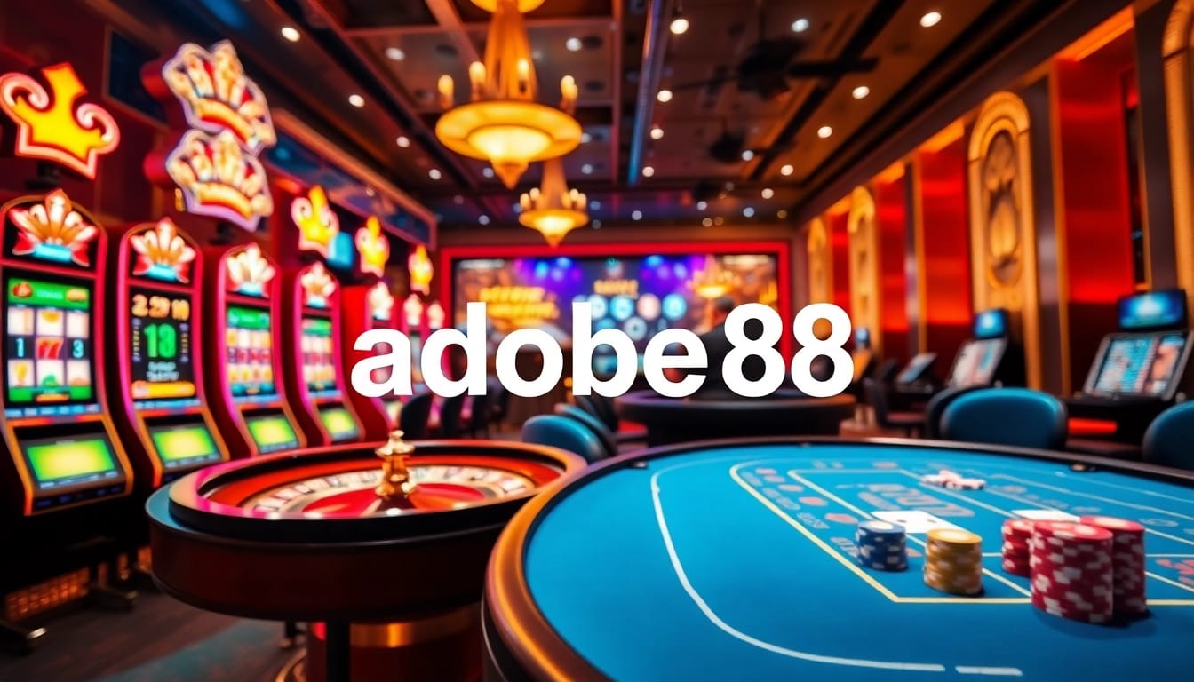 Engage with the exciting adobet88 link in a luxurious online gambling scene.