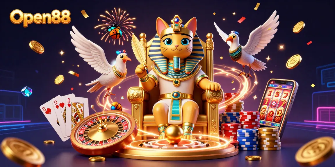 Experience the excitement of winning with Open88's thrilling casino dynamics and rich rewards.