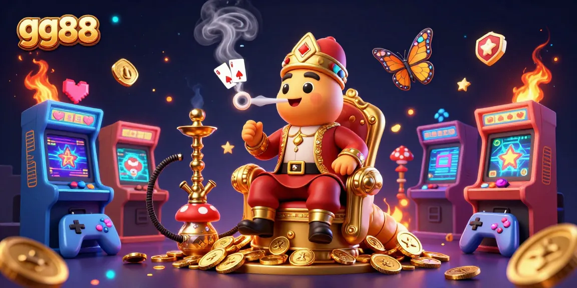 Engage with exciting gameplay at gg88, featuring vibrant casino gaming elements and characters.